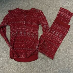 SKIMS Cotton Henley Pajamas